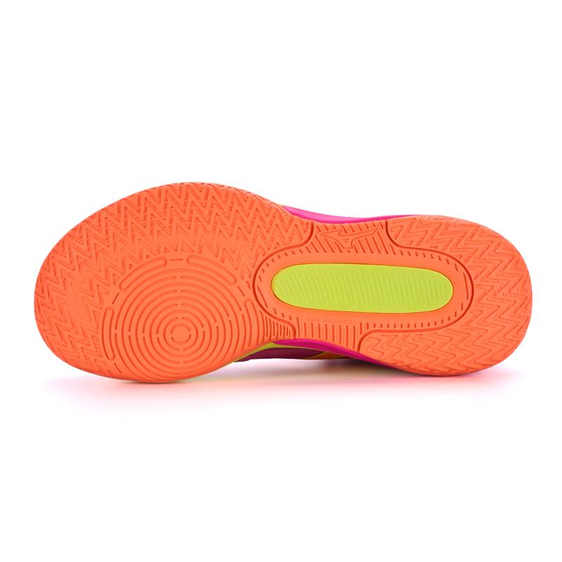 Mizuno NEO JUMP MID Cushioning Abrasion Resistant Slip Resistant Mid top Volleyball Shoes Unisex Neon Orange V1GA259842