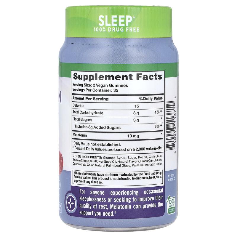 Sleep Melatonin Gummies, Natural Mixed Berry, 70 Gummies (5 mg per Gummy)