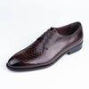 Fashion High Quality Deluxe Wedding Leather Shoes for Men Dress Oxfords Handcraft Popular Business Elegant Shoe Man Zuelas De Cuero Para
