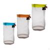 Stuff Sackesh Drawstring Storage Bag for Travelling Hiking, Set of 3