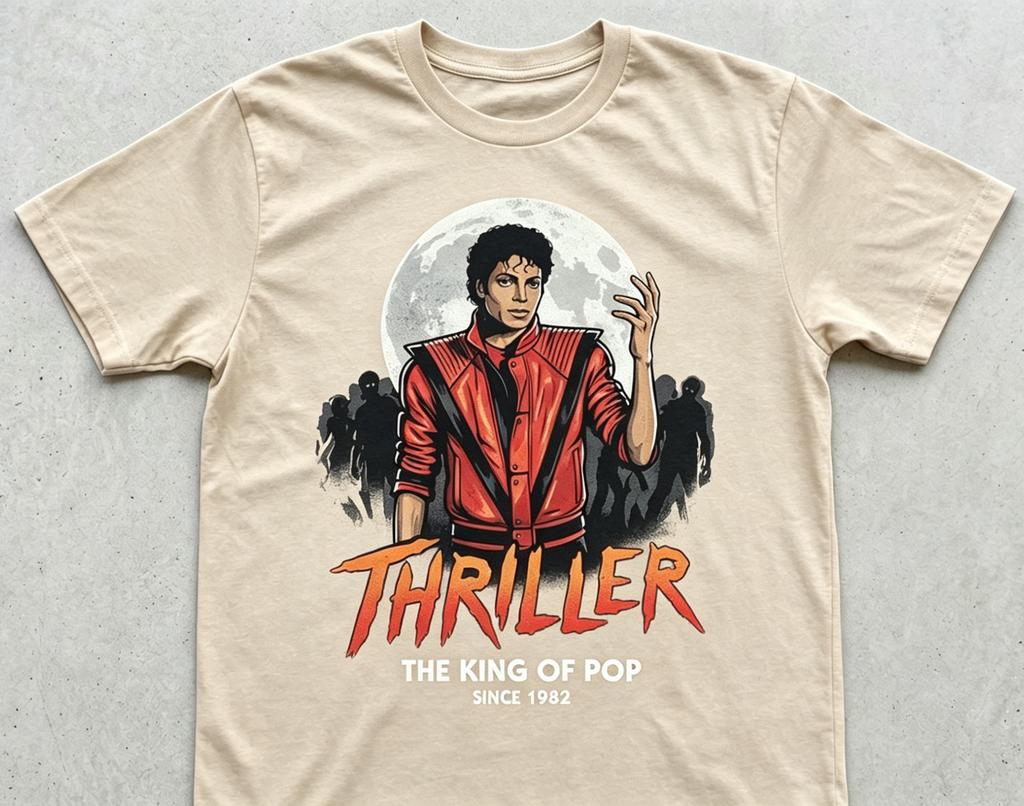 movie Michael Jackson Vintage Unisexs TShirt Unisex ONeck Cotton Short Sleeve Yk Popular Oversized Tee Streetwear tops