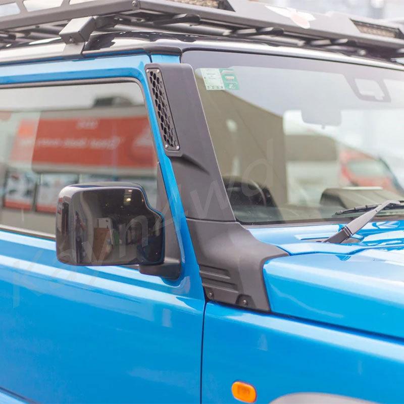 Off Road 4x4 Accessories Air Ram Intake Snorkel Kit For 2019-2024 Suzuki Jimny JB64 JB74 Wader Breath Hose Heat-Resistant Tube