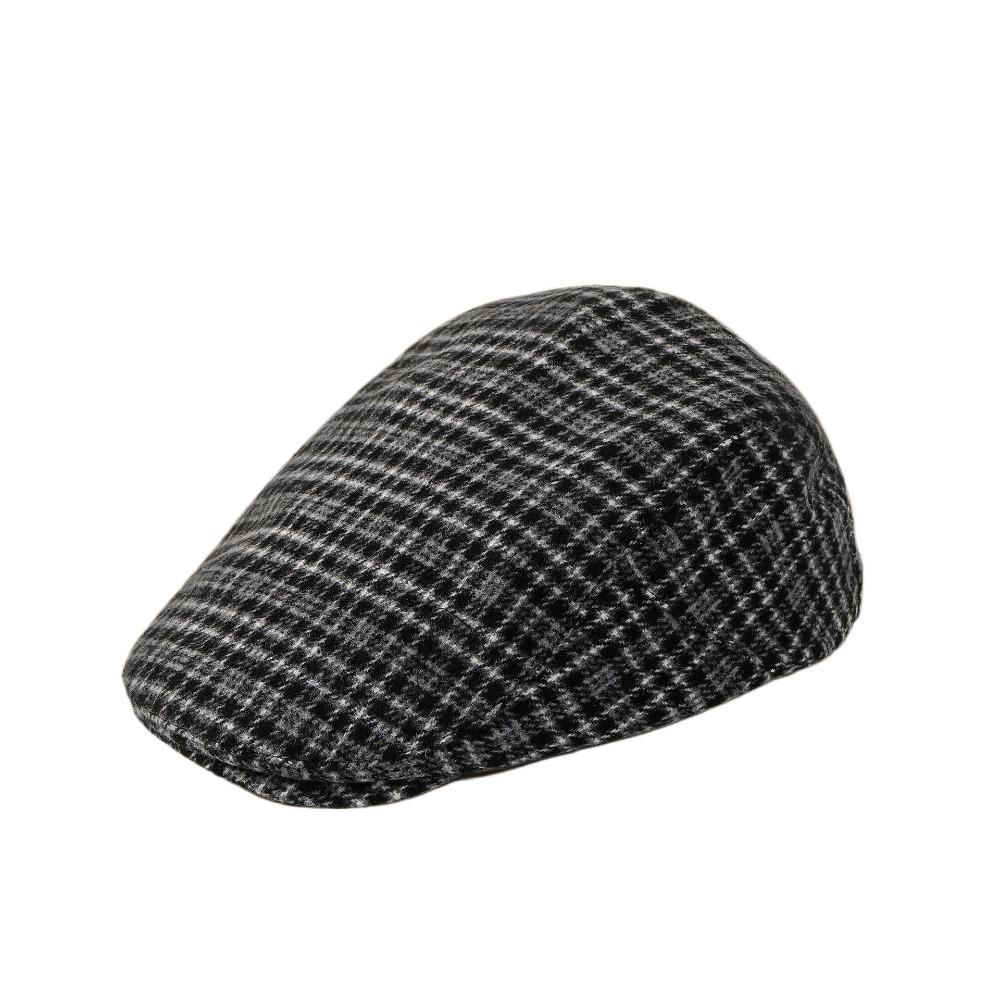 Flat Top Newsboy Cap Vintage Casquette Elegant Golf Driving Cap  Women's Wear