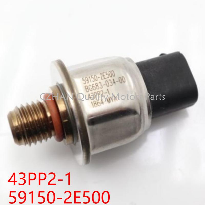 Fuel Rail Pressure Sensor 43PP2-1 59150-2E500 59150 2E500 591502E500 for Hyundai Tiburon Tucson 05-09 for Kia Sportage 05-10