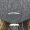 LOUIS VUITTON 20 Year Old M45516 Monogram Noir Montsouris BB Backpack Backpack Brown / BlackUsed