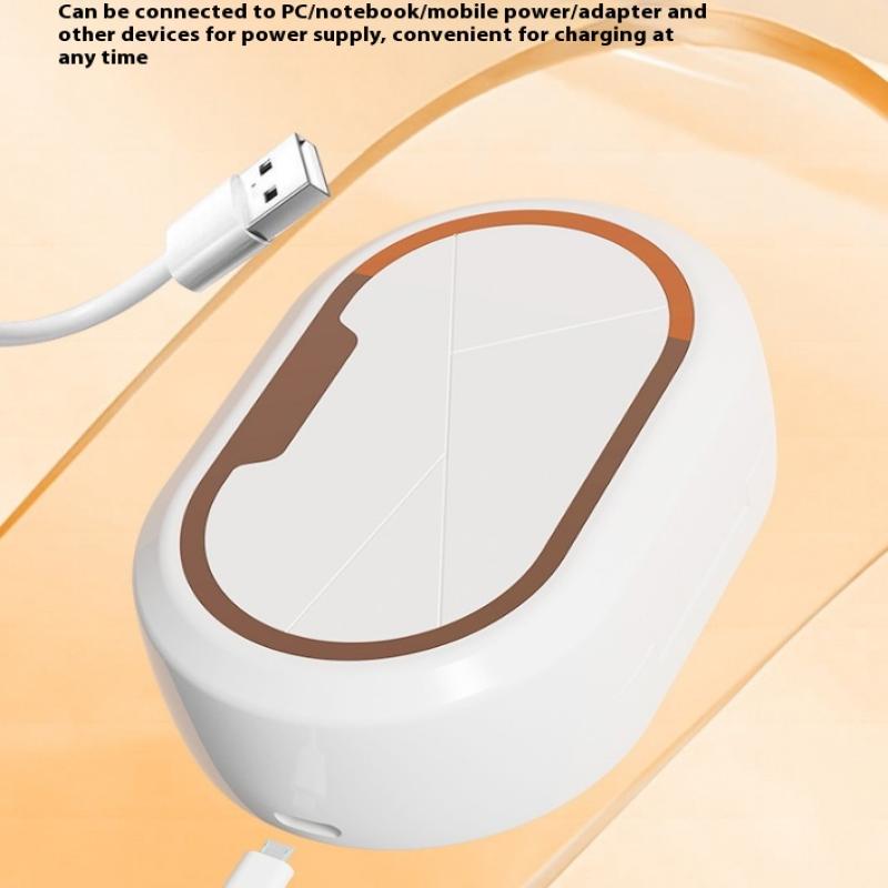 Electric With 3 Timing Modes Contact Lens Cleaner Ultrasonic Contact Lens Cleaner 360Degree High-Frequency Vibration For Home Travel