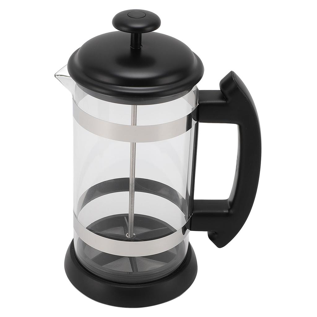 French Press Glass Stainless Steel 1000ML French Press Coffee Maker for Home Tea Brewing