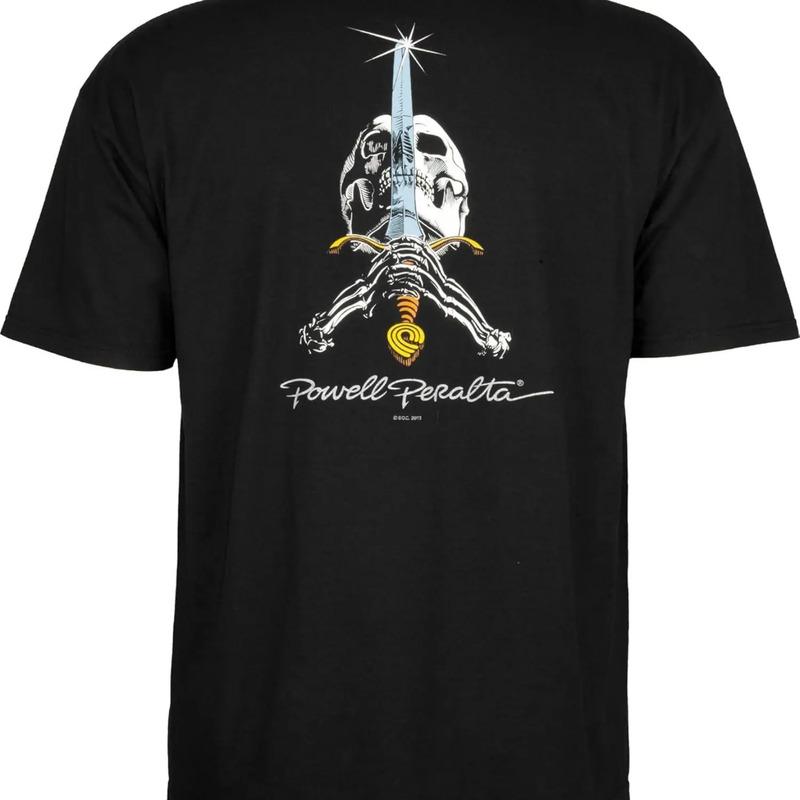Camisetas Con Calavera Y Espada De Powell Peralta S
