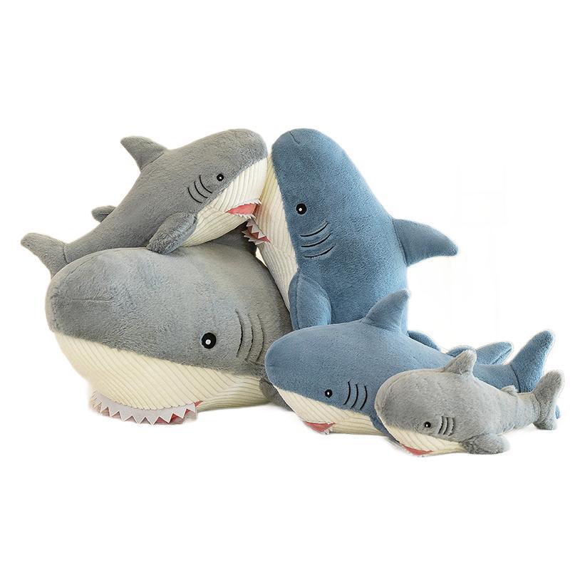 Shark Pillow Whale Pillow Sleeping Doll Soothing Doll Bedroom Super Soft Leg Pillow Birthday Gift for Men and Women