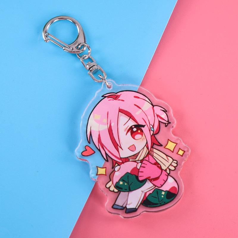 Toilet-bound Hanako-kun Acrylic Keychain: Akane, Aoi, Mitsuba, Sakura, Yugi, Nene Characters