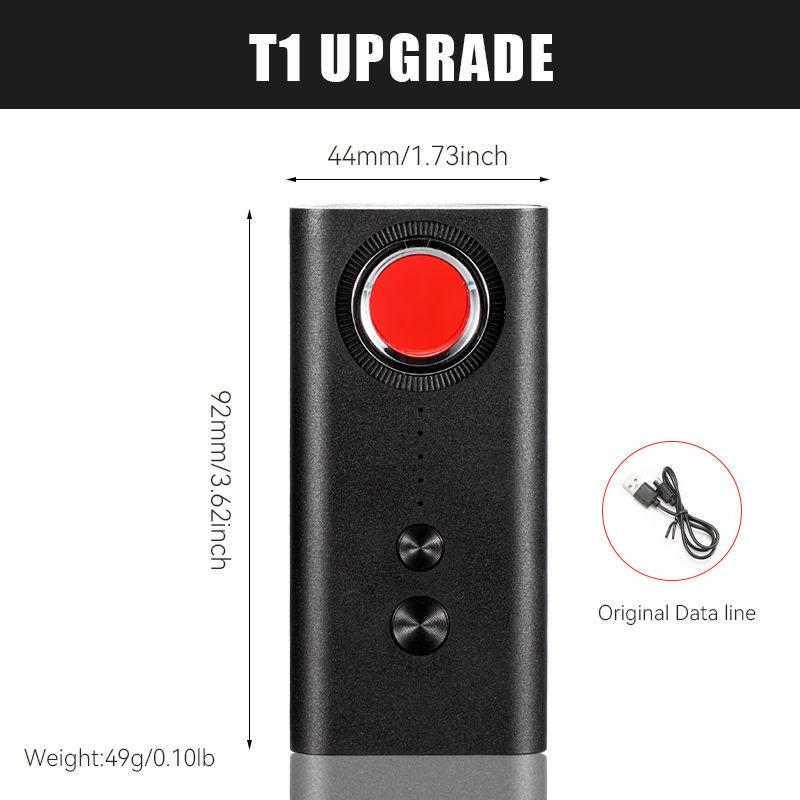 Anti-spy Hidden Camera Detector Monitoring Wireless Signal Detector GPS Car Locator T1 Tracking Detection