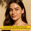 Wildflower Essentials Pure Marula Oil (Sclerocarya Birrea) | Cold Pressed | Natural | Undiluted | For Hair, Skin, Body & Massage | Men & Women |
