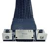 M.2 to Oculink 4i Extension Cable PCIe4.0 Gen4 Silver Plated Cable for M.2 M Key NVME to SFF8611 Adapter Cable