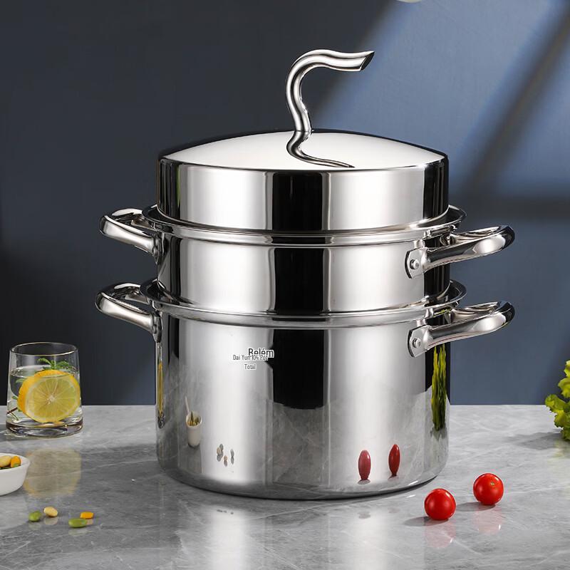 Behrens 30cm 3-Tier Multi-purpose Stainless Steel Steamer
