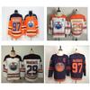 Edmonton Oilers NHL Hockey Jersey Mens Ice Fan Apparel Premium Synthetic Fabric Team Uniform