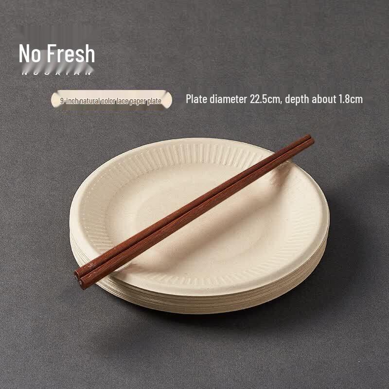 Disposable Round Paper Plates