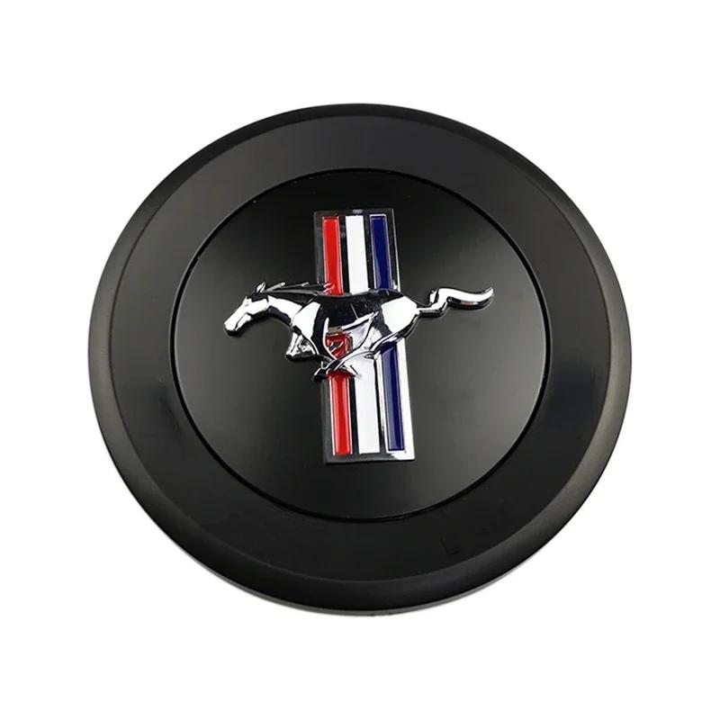 1Pc ABS Car Rear Trunk Badge Cover for Mustang GT 500 Roush Laguna Seca Shelby Emblem Tail Decal Exterior Decoration