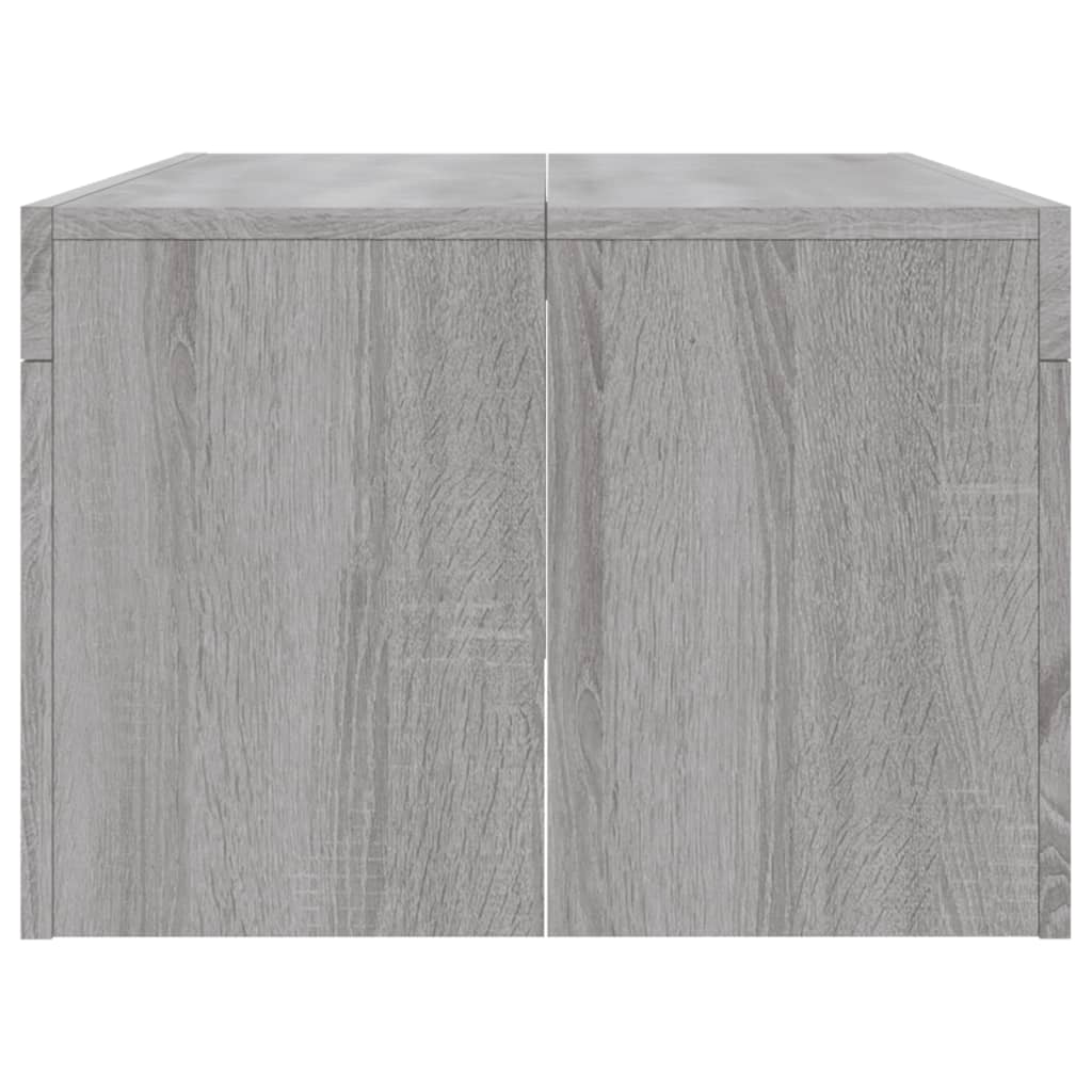 Coffee Table Gray Sonoma 102 X 50 X 36 Cm Engineered Wood