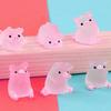 Creative Cartoon Figure Duck Model Decoration Cute Little Pigs Car Center Console Dashboard Ornament Decors