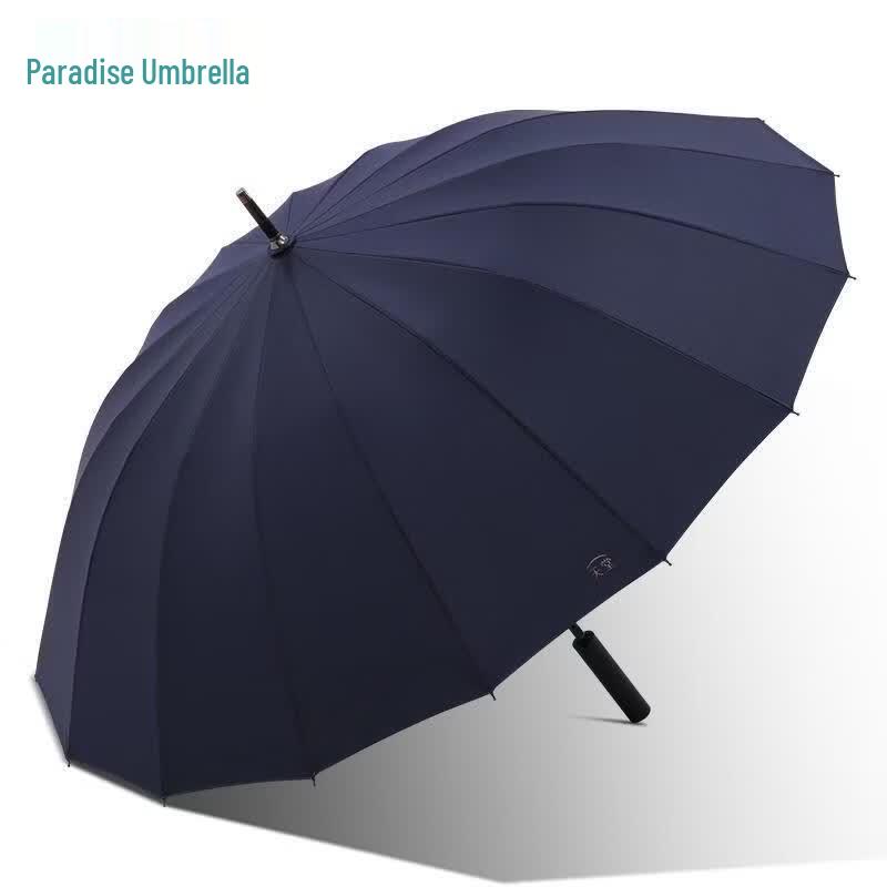 

Paradise Umbrella Fenghua 16-Rib Large Reinforced Rain Umbrella