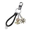 3D Alloy Keychain Devil Fruit Straw Hat Bag Charm Character Metal Popular Anime Goods Decoration Gift Collection Moe Stylish Birthday Present (style