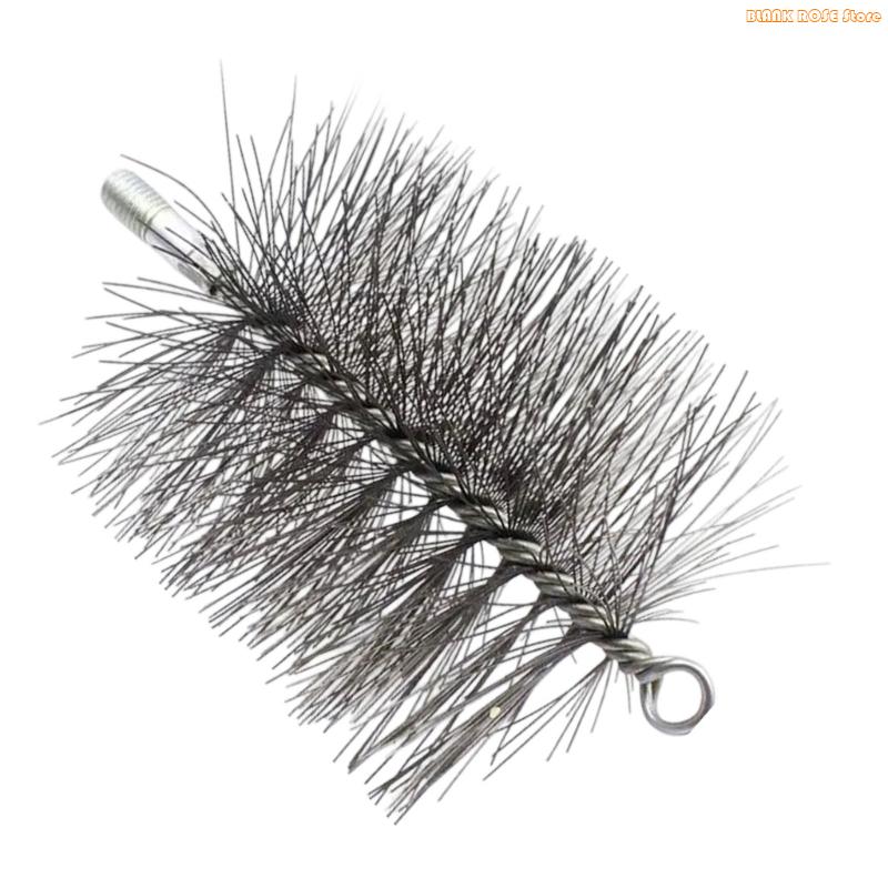 K1AE Strong Flue Collector Brush Steel Hair Building Efficient Particulate Removal Not Damaging Flue Plan