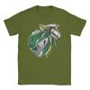 90s Green Power Rangers Unisex Unisexs T Shirt Novelty Tees Short Sleeve O Neck TShirt 100 Cotton Adult Clothing
