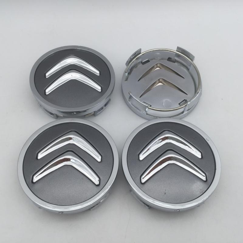 

20pcs 3D 60mm For Citroen Car emblem Wheel hub Center Cap Badge covers sticker Decals Styling accessories