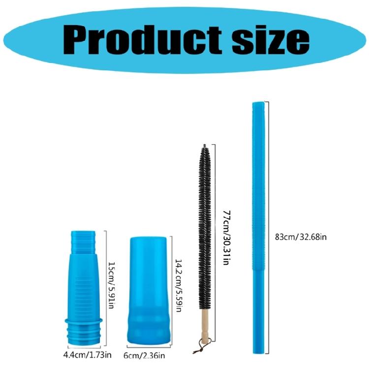 Multi Purpose Dryer Vent Cleaning Tool with Flexible Hose and Lint Remover Brush Vacuum Cleaner Replacement Parts