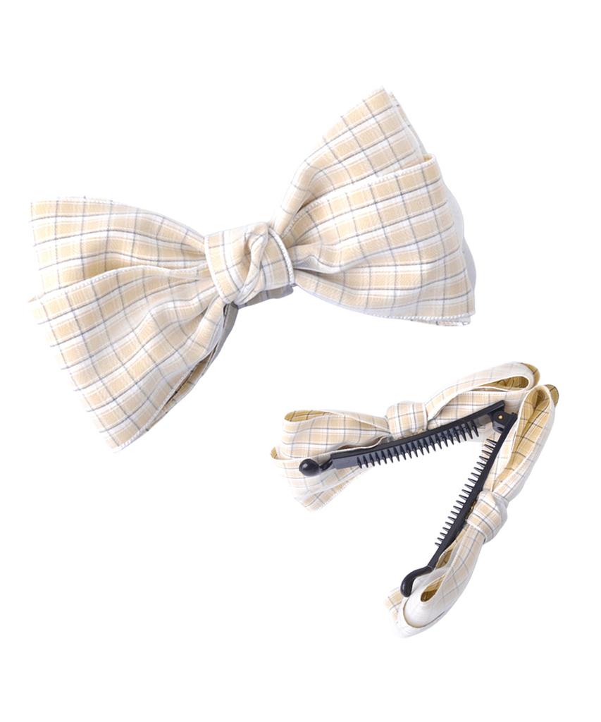 Merciband Sorbet Check Ribbon Banana Pin 5 Colors