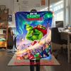 Christmas Gift Comedy Movie How the Grinch Stole Christmas blanket home warming, four season bed decoration sofa cover flannel throwing blanket K16