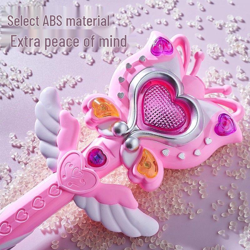 Magic Fairy Wand with Light, Music, and Projection for Girls