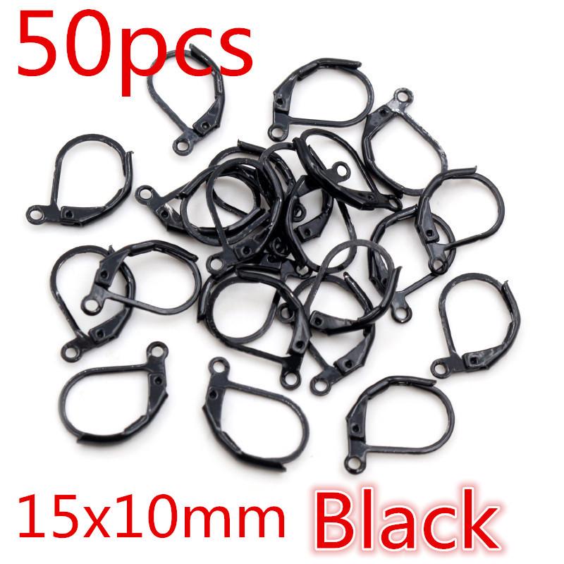 Kupferbeschichtete Ohrhaken (30-50 Stück/Beutel) für DIY Schmuck und Ohrringe Handgefertigte Materialien