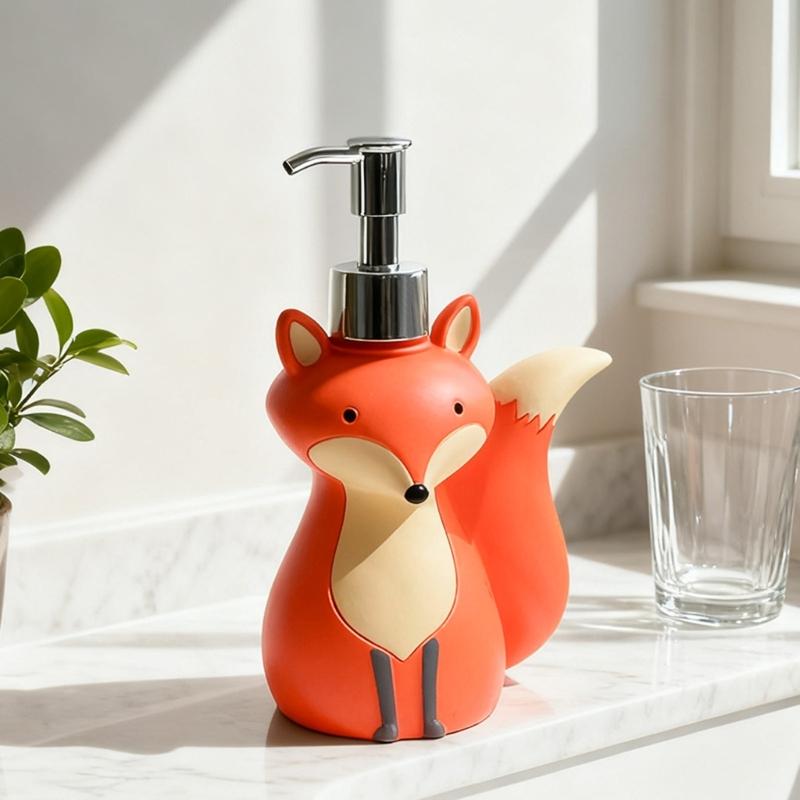 Tierförmige Toilettenartikel Flüssige Lotion Emulsion Reise Seife Flüssiger Toner Probe Shampoo Flasche Pumpe Druckflasche