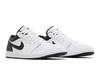 Jordan 1 Low White Black Men's Sneakers