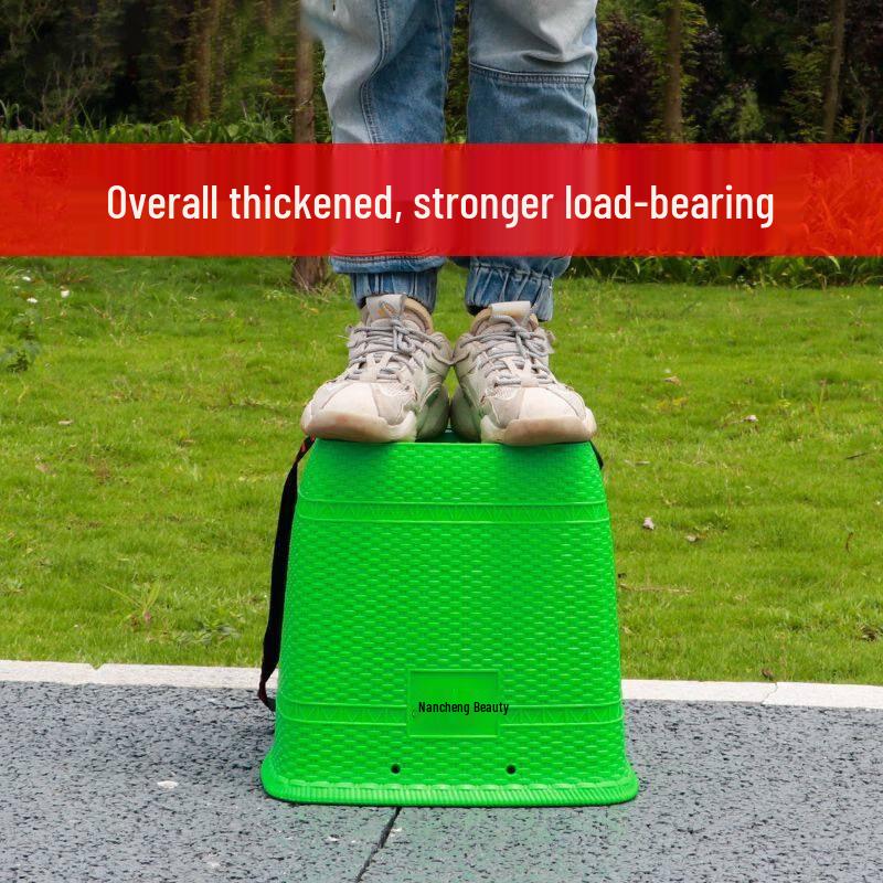 KESSZAL Plastic Imitation Bamboo Woven Backpack Basket