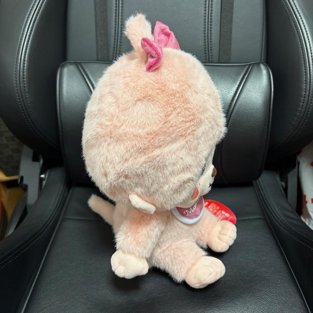 Mon * Chichi Plush Toy, Dull Pink, Big, Large, Extra Large, Mon * Chichi-chan, Approx. 35cm