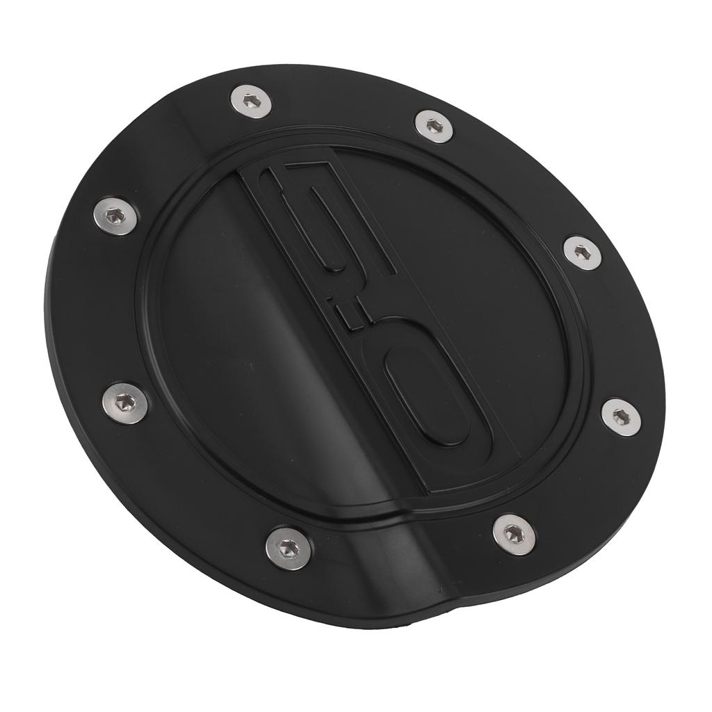 Fuel Door Cover Gas Tank Cap Lid Black Fit for Ford Mustang All Model 2015‑2021