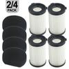 High Efficiency Washable Filters for TECHWOOD Models TAS 9035 and For VA20