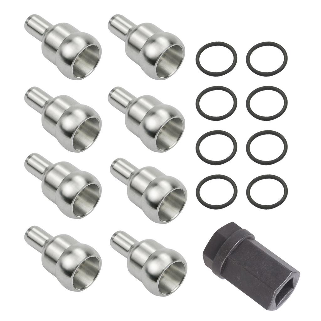 Oil Nozzle Sleeve Set Oil Rail Leak Repair Kits Efficient Oil Rail Leak Fix Tool for 6.0L Powerstroke Simple Intallation