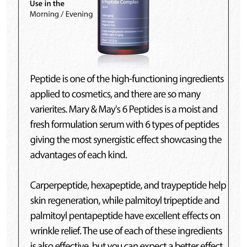 Mary&May - 6 Peptide Complex Serum