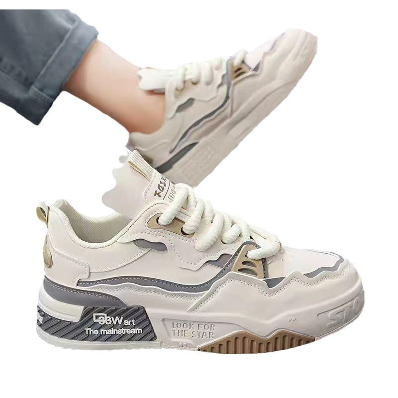 Pantofi de bărbați celebri pe internet în vară, pantofi casual cu talpă groasă versatili noi, pantofi sport la modă pentru adolescenți antiderapanți