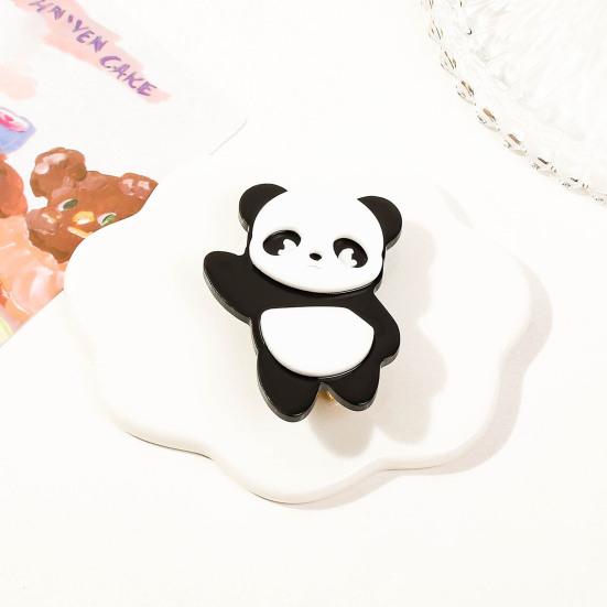 Panda Shape Hair Pin Anti-slip Design Hair Clip Vivid Appearance Hairpin Women Girl Decorative Hair Accessory
