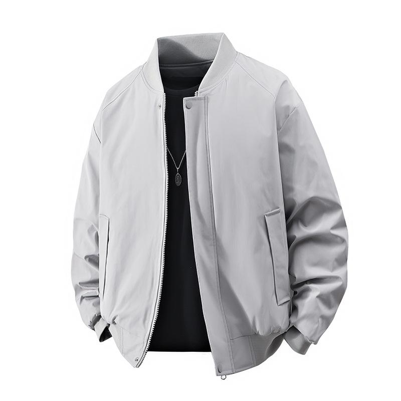 Collar cotton jacket men's autumn and winter thickened warm cotton jacket youth casual sports baseball uniform padded jacket trendy cotton jacket