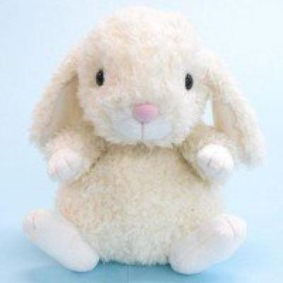 Starchild Moko Plush Ivory Lop-Eared Toy, Medium, 23cm,