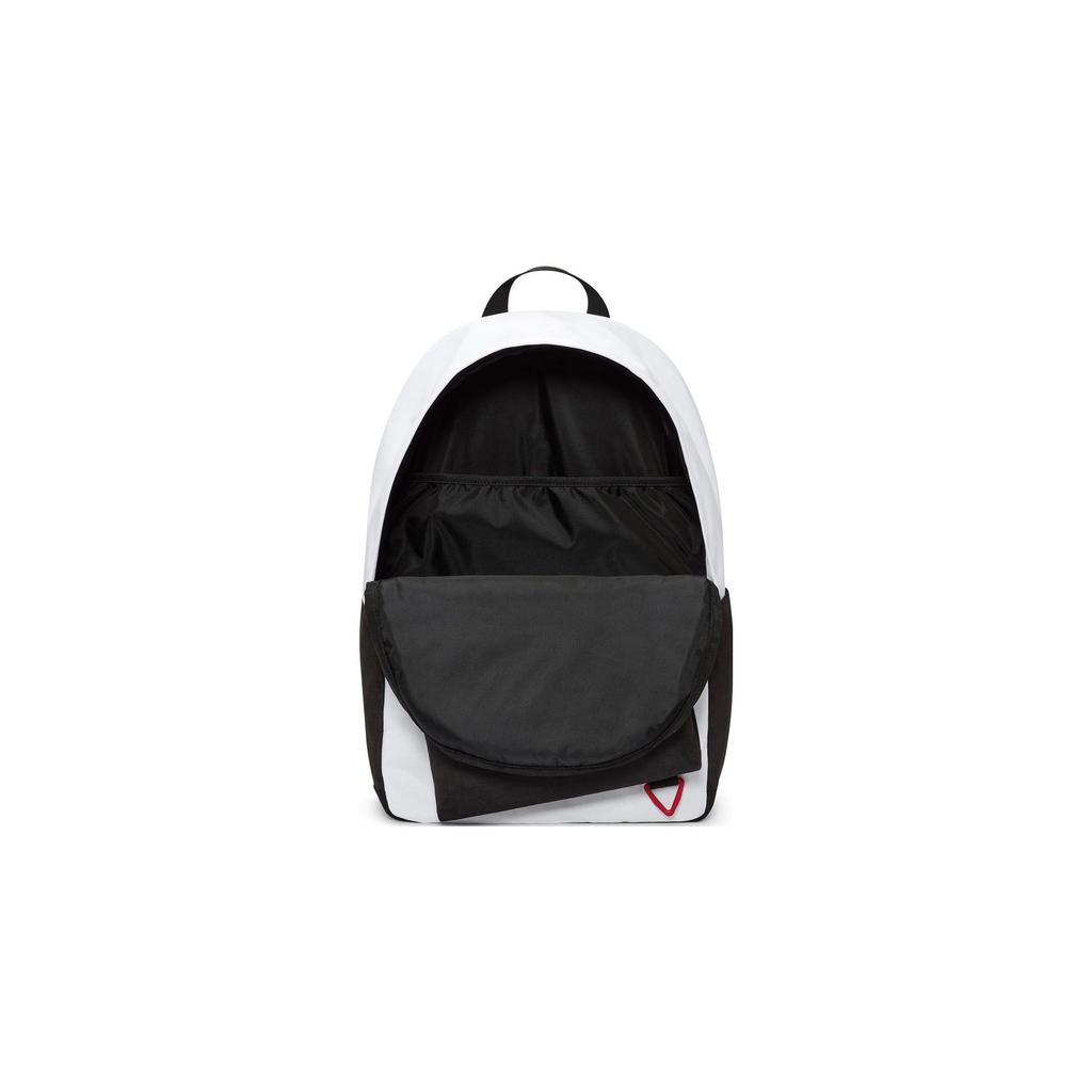 Jordan Air Print Batoh na zip Unisex Batoh Černá Bílá JD2223011GS-002
