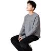 TonLion Men's 2024 Color-Block Crew Neck Knit Sweater