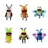 Insect Ventriloquist Puppet Plush Toy For Children's Storytelling Caterpillar Shape Soft And Huggable