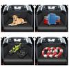 Car Dog Mat Portable Car Seat Cover Non-Slip Dustproof Pad Protector With Storage For Truck Provide Comfort Prevent Scratches