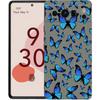 Cute butterfly Fashion Phone Case For Google pixel 9 8 7 6 Pro 6A 7A 5G Silicone Shockproof Black Cover Fundas